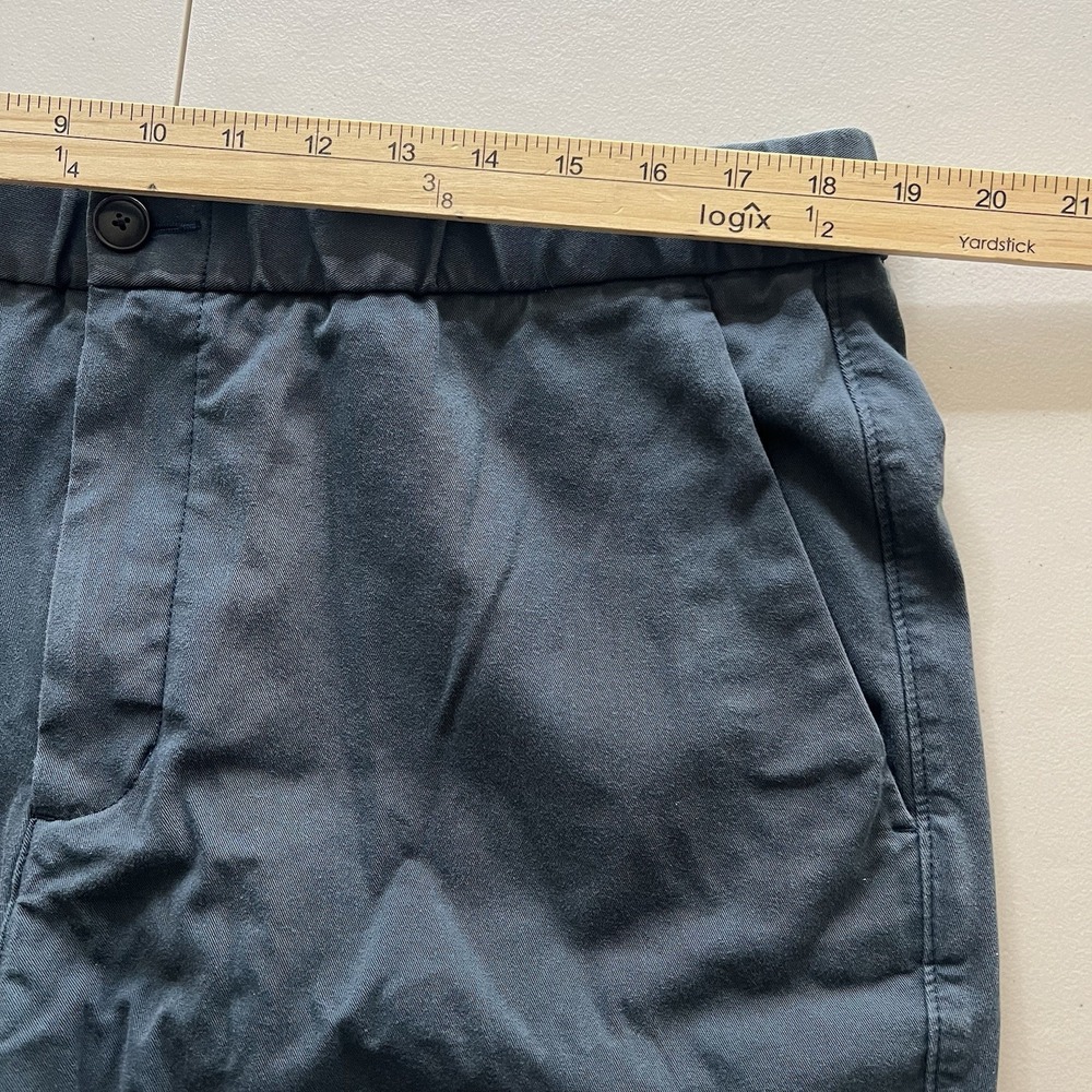 Everlane Men's Size XL Kingfisher Blue Pull On Performance Chino Shorts - Picture 8 of 9